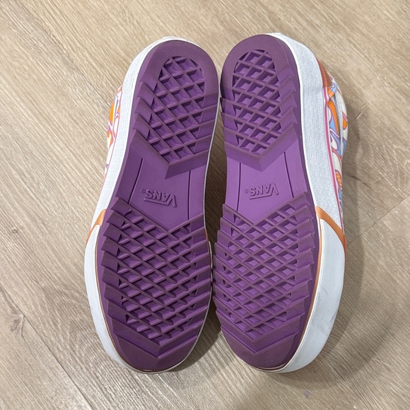 Vans Old Skool Stacked UV Activated Peace Sign Platform Sneakers - Picture 3 of 7